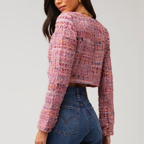 FOR LOVE & LEMONS
Celine Cropped Blazer - Picture 3 of 10